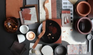 Dished and bowls puts i nthe tables