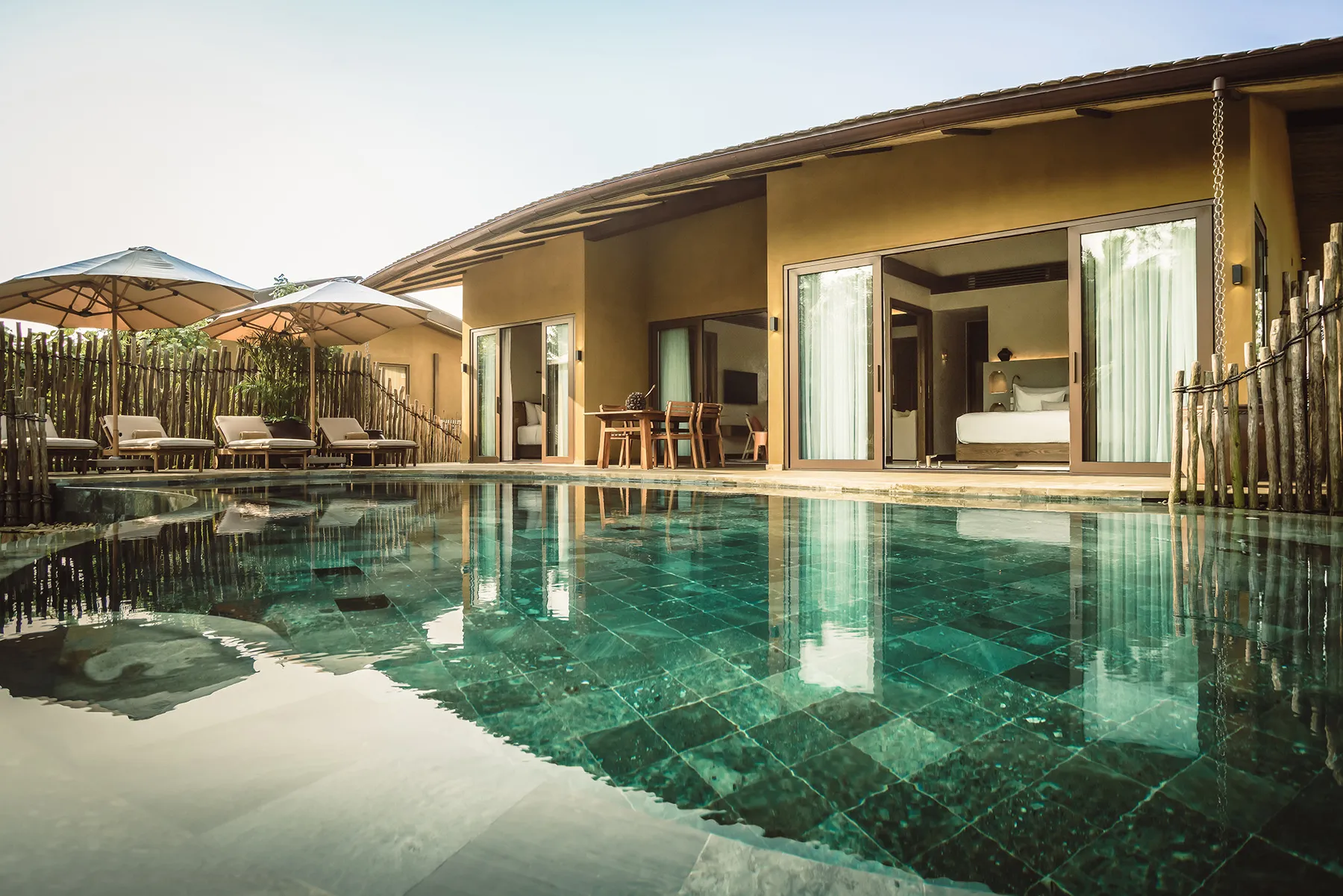 Nipa Family Villa - Namia River Retreat - A private two-bedroom family pool villa 01