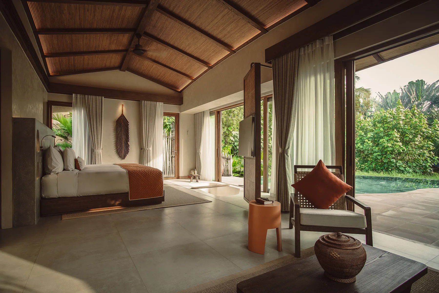 Nipa Pool Villa - Namia River Retreat - A private one-bedroom pool villa 03